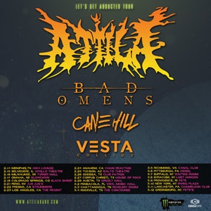 Attila Lets Get Abducted Poster