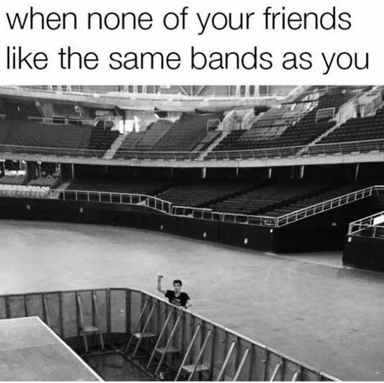 when no one listens to metal