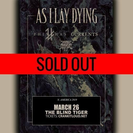 as i lay dying sold out